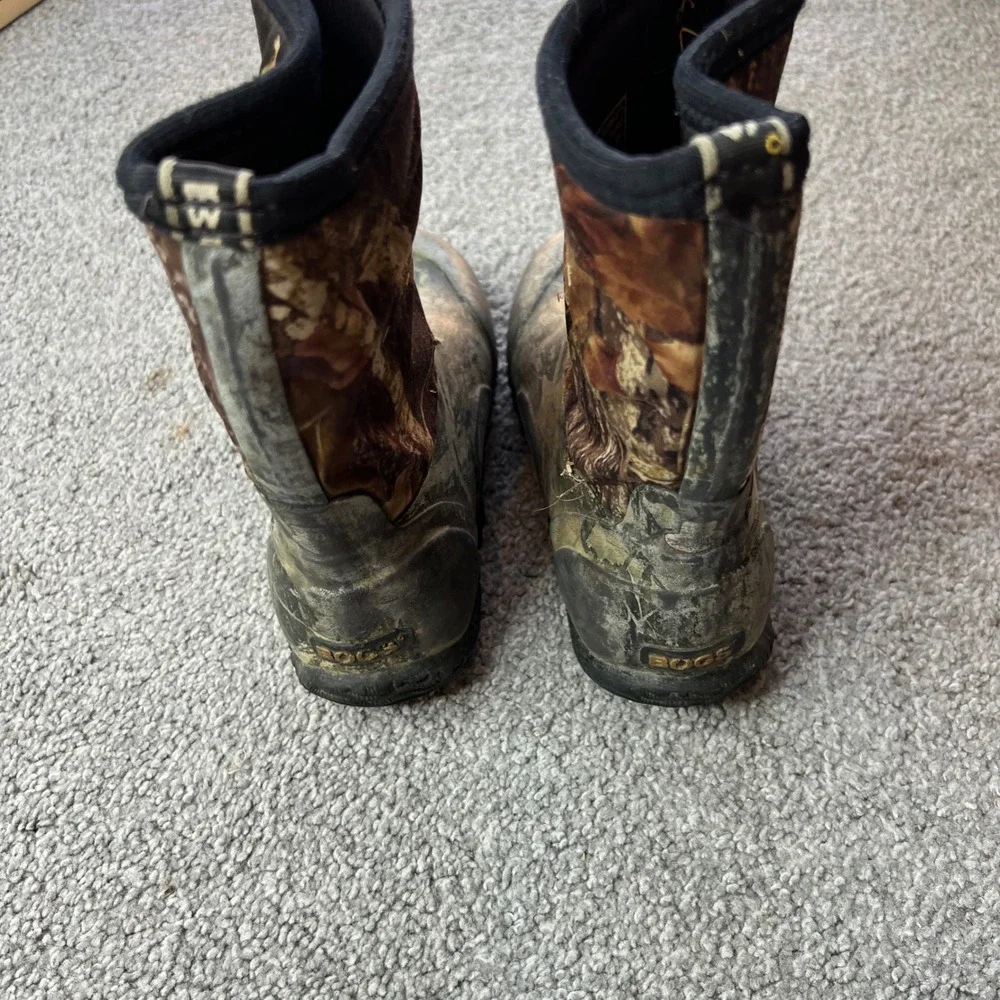 bogs boots kids 3 Camo Rubber Waterproof Mud Outdoor Hunting rain gorpcore